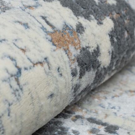 Covor Domino DS06 Gri/ Albastru - imagine 5