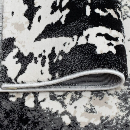 Covor Modern Rose 897 NEGRU - imagine 4