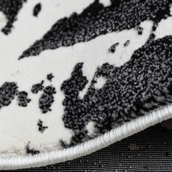 Covor Modern Rose 897 NEGRU - imagine 5