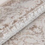 Covor Lootus L012A Crem/ Maro - imagine 5