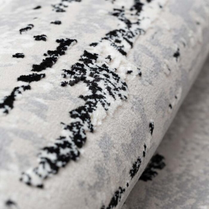 Covor Modern Rose 556 NEGRU - imagine 4