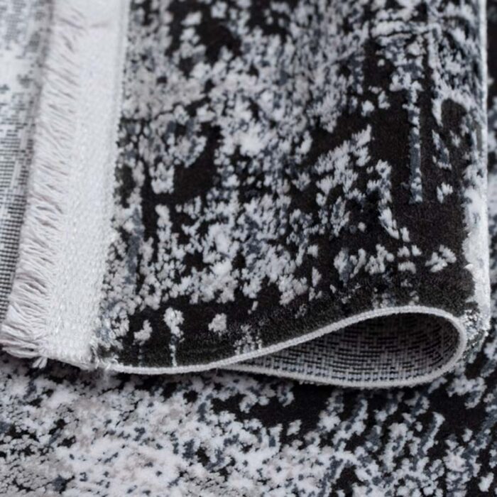 Covor Babil BX09B Negru/Gri - imagine 3