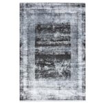 Covor Babil BX09B Negru/Gri - imagine 2