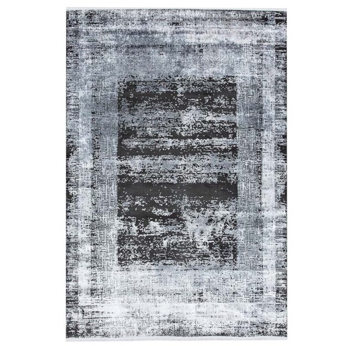 Covor Babil BX09B Negru/Gri - imagine 2