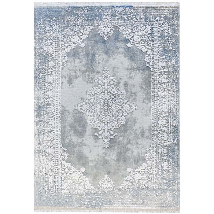 Covor Lootus L012H Gri/Turcoaz - imagine 2