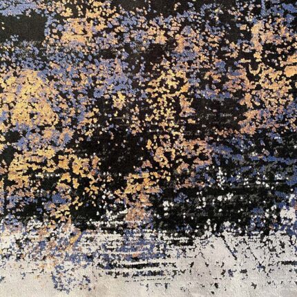 Covor Babil BX05 Gri/Albastru/Auriu - imagine 6