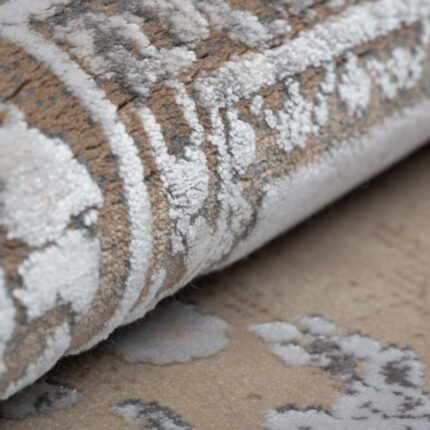 Covor Ikon IK01B Bej/ Maro - imagine 5