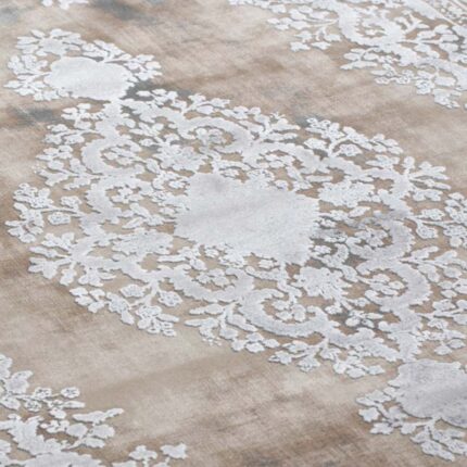 Covor Ikon IK01B Bej/ Maro - imagine 7