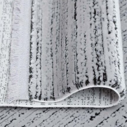 Covor Ikon IK09C Negru/Gri - imagine 3