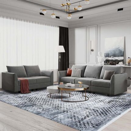 Covor Babil BX11 Gri/Negru