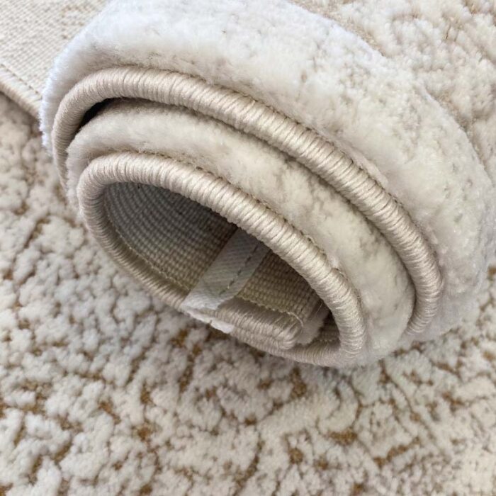 Covor Domino DS01 Bej/ Maro - imagine 5