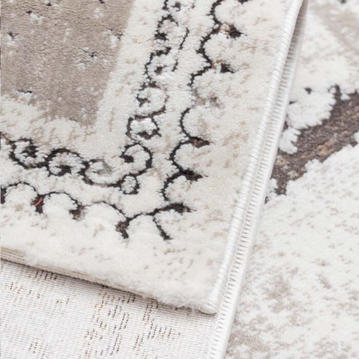 Covor Domino DS02 Bej/ Maro - imagine 4