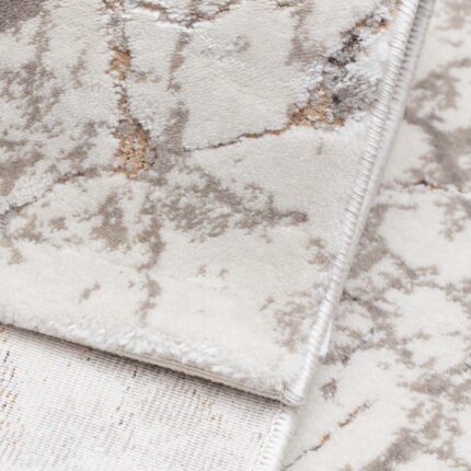 Covor Domino DS03 Bej/ Maro - imagine 3