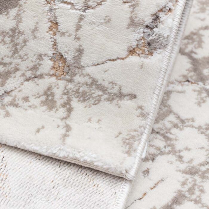 Covor Domino DS03 Bej/ Maro - imagine 3