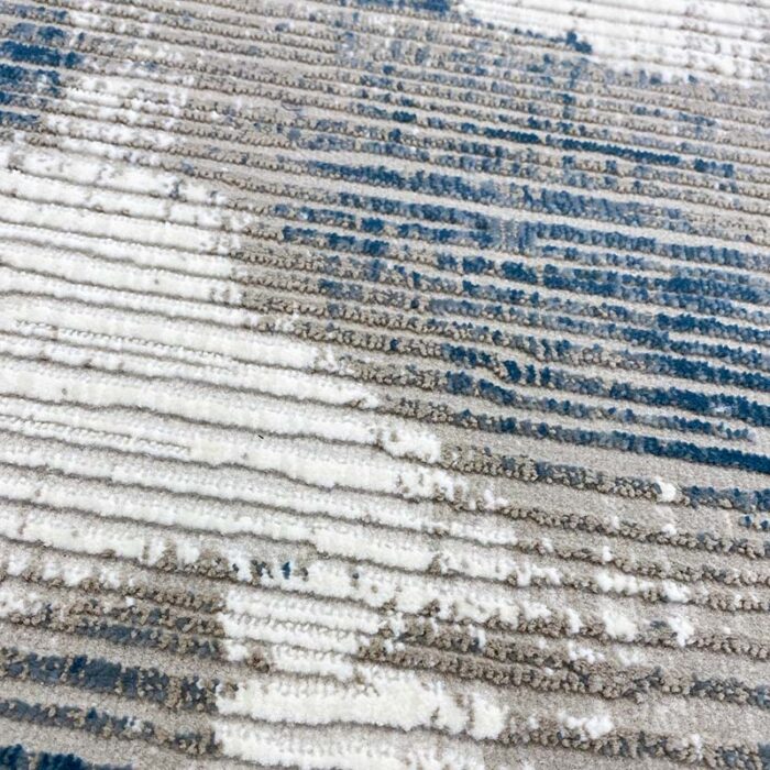 AVANGARD 36A Turcoaz 4 Covor Modern  Avangard 36936 Gri/ Turcoaz - imagine 3