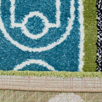 Covor pentru copii Polyanna cod: G5790 Negru/ Verde - imagine 7