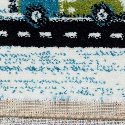 Covor pentru copii Polyanna cod: G6400 Alb/ Albastru - imagine 7