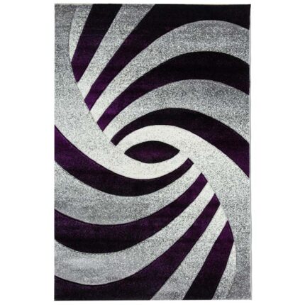 Covor Geometric SULTAN 36713A Lila/ Gri - imagine 2