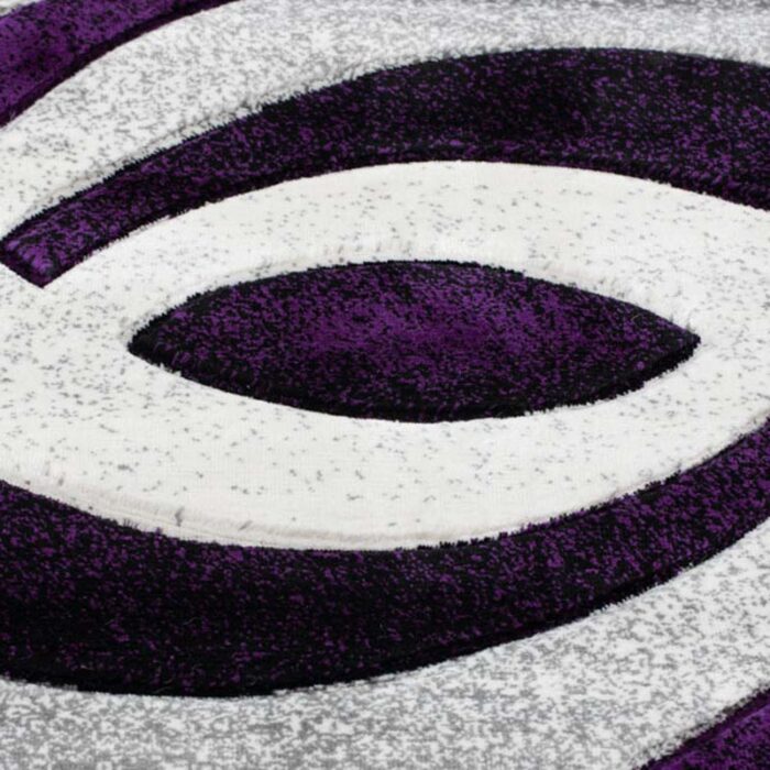 Covor Geometric SULTAN 36713A Lila/ Gri - imagine 3