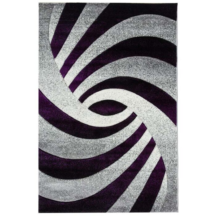 Covor Geometric SULTAN 36713A Lila/ Gri - imagine 2