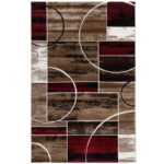 Covor Geometric SULTAN 38499A Rosu/ Bej - imagine 2