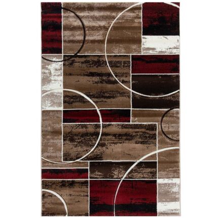 Covor Geometric SULTAN 38499A Rosu/ Bej - imagine 2