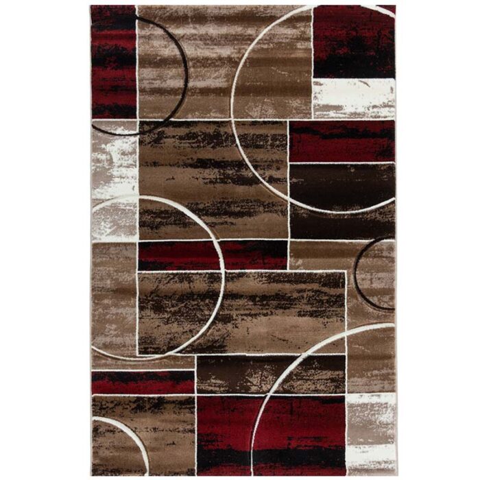 Covor Geometric SULTAN 38499A Rosu/ Bej - imagine 2