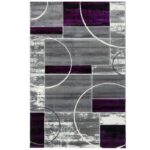 Covor Geometric SULTAN 38499A Lila/ Gri - imagine 2