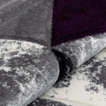 Covor Geometric SULTAN 38500A Gri/ Lila - imagine 5