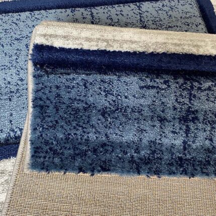 Covor Geometric SULTAN 37003A Gri/ Albastru - imagine 5