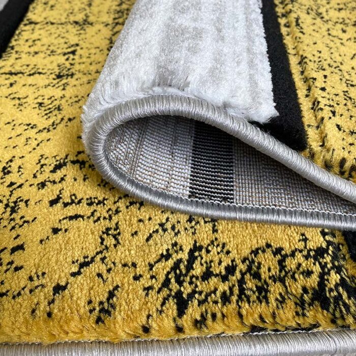 Covor Geometric SULTAN 37003A Gri / Mustar - imagine 3