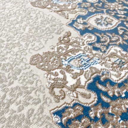 Covor Clasic Living Avangard 37809A Turcoaz - imagine 3