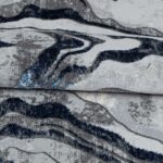 Covor Modern EFES cod: G6262 Gri/ Albastru - imagine 3