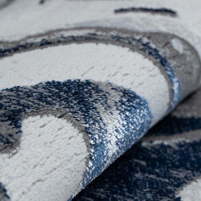 Covor Modern EFES cod: G6262 Gri/ Albastru - imagine 5