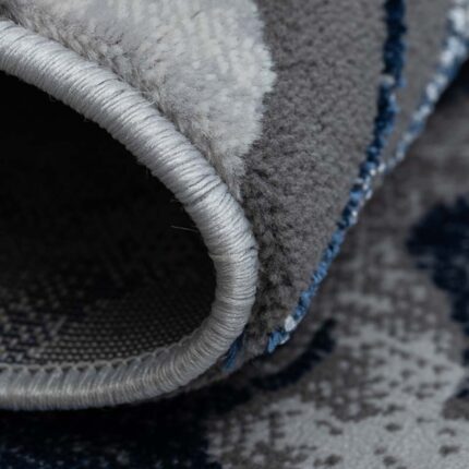 Covor Modern EFES cod: G6262 Gri/ Albastru - imagine 6