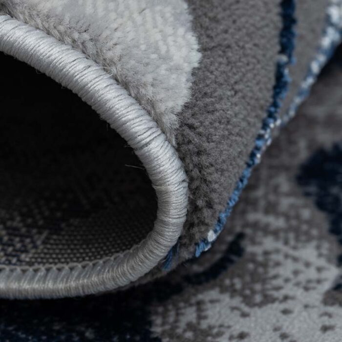 Covor Modern EFES cod: G6262 Gri/ Albastru - imagine 6