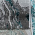 Covor Modern EFES cod: G6262 Gri/Verde - imagine 4