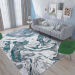 Covor Modern EFES cod: G6262 Gri/Verde