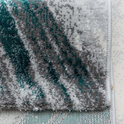 Covor Modern EFES cod: HE776 Gri/ Verde - imagine 6