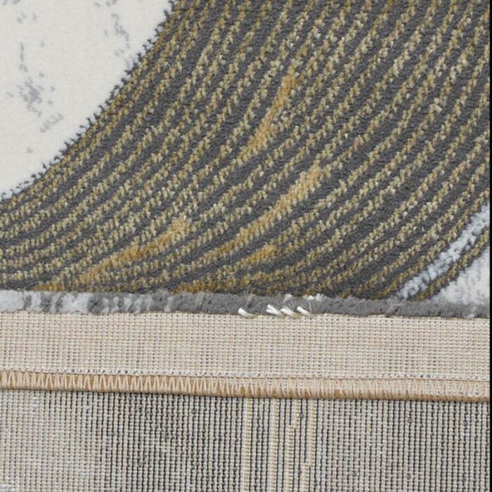 HE778 AURIU 2 Covor Modern EFES cod: HE778 Gri/ Mustar - imagine 6