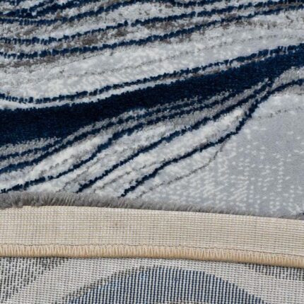 Covor Modern EFES cod: HE780 Gri/ Albastru - imagine 6