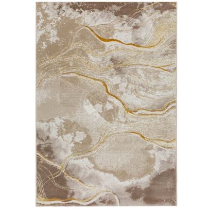 Covor Modern EFES cod: HE780 Bej - imagine 2