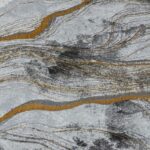 Covor Modern EFES cod: HE780 Gri/ Mustar - imagine 3