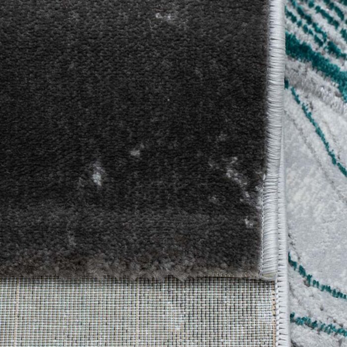 Covor Modern EFES cod: HE780 Gri/ Verde - imagine 6