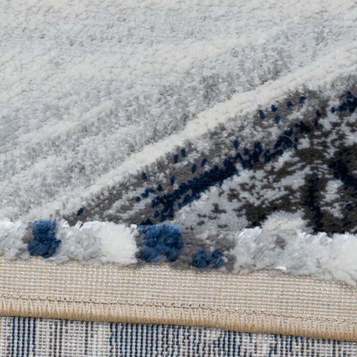 HE783 ALBASTRU 2 Covor Modern EFES cod: HE783 Gri/ Albastru - imagine 6