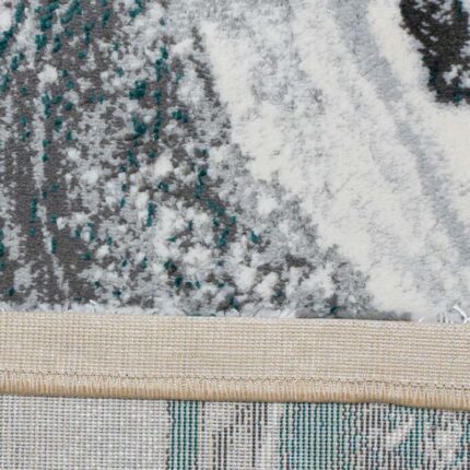 Covor Modern EFES cod: HE783 Gri/ Verde - imagine 4