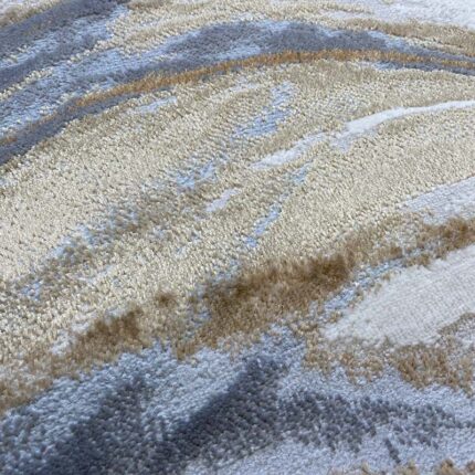 Covor Modern EFES cod: HE796 Bej/ Auriu - imagine 3