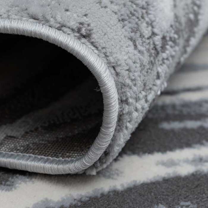 Covor Modern EFES cod: HE796 Gri/ Roz - imagine 5