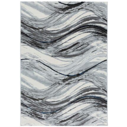 Covor Modern EFES cod: HE796 Albastru - imagine 2