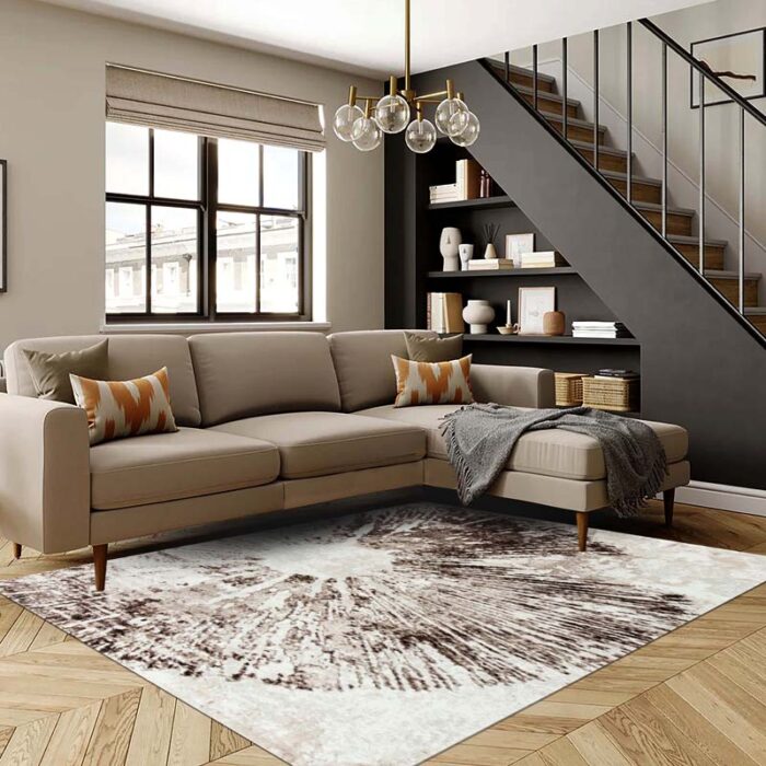 Covor Living NOVA 51262B Maro/Bej - imagine 1